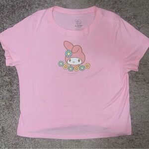 My Melody Pink Flower T-shirt